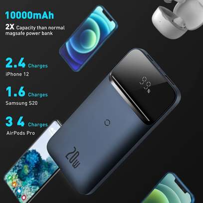 BASEUS POWERBANK 10000MAH WIRELESS CHARGER PD20WFAST CHARGER image 3