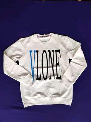 White VLone sweatshirts image 2