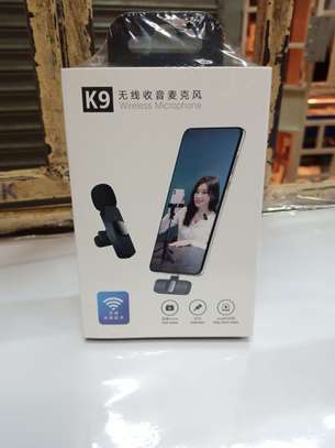 K9 Wireless Live Mini Microphone With Receiver for iphone image 1