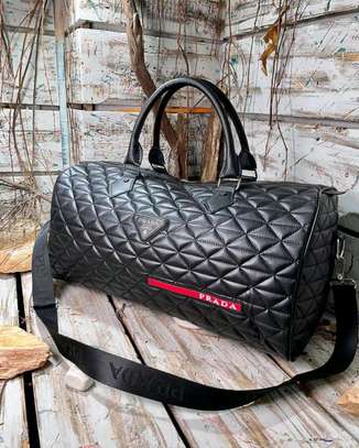 Quality Leather traveling Money Daffle Bags 
Ksh.2999 image 2