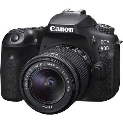 Canon EOS 90D DSLR Camera with 18-55mm Lens image 1