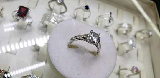 Silver Engagement Rings image 1