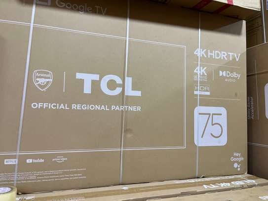 TCL 75 INCHES SMART 4K HDR TV image 2