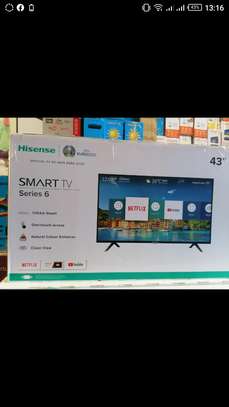 Hisense 43" smart digital Tv  with inbuilt decoder image 1