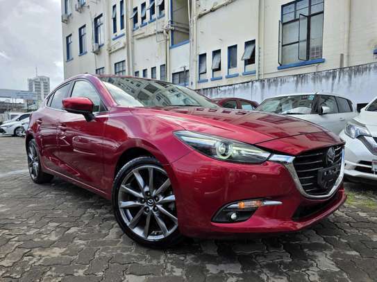 Mazda axela diesel red wine image 1