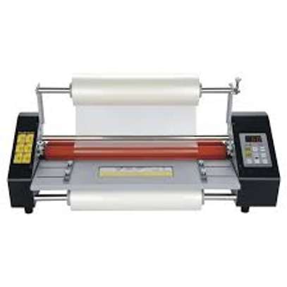 18inch Laminating Machine for Office Use Hot Cold Roll image 1