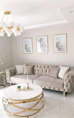 2 seater chesterfield couch design image 1