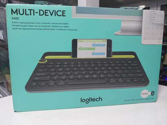 Logitech K480 Multi-device Bluetooth Wireless Keyboard image 2