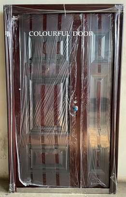 Premium Brown Walnut Wooden Finish Doors image 2