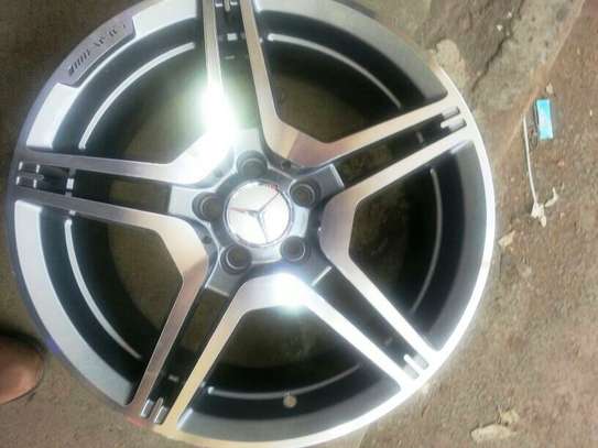 Mercedes Benz AMG 16 alloy rims brand new with warranty image 1