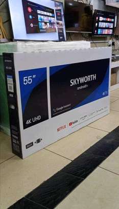 Brand New 55 Skyworth Smart UHD Television image 1
