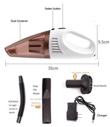 Rechargeable wireless vacuum cleaner for home and car image 1