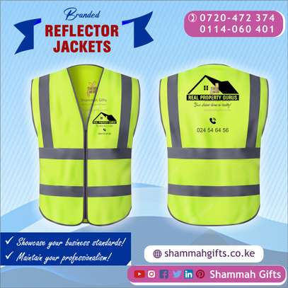 BRANDED REFLECTOR JACKETS FOR VISIBILITY & PROMO image 1