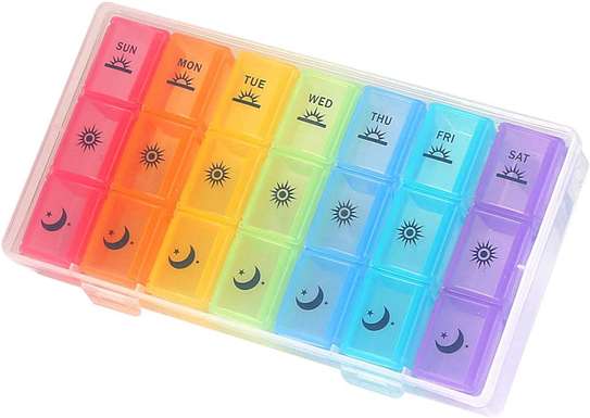 pill box in  3/4 compartments kenya image 3