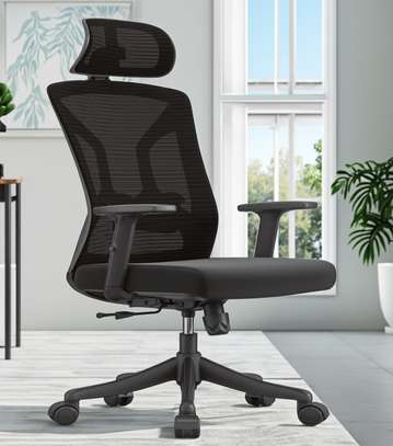 OFFICE CHAIR: Black UnVisible Office Chair image 1