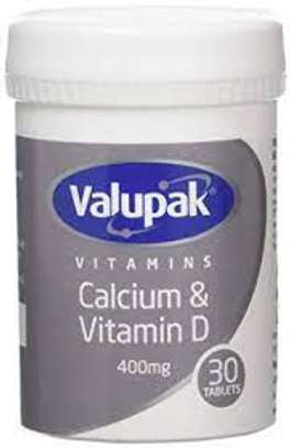 Valupak Calcium And Vitamin D 400mg Tablets x 30 image 3