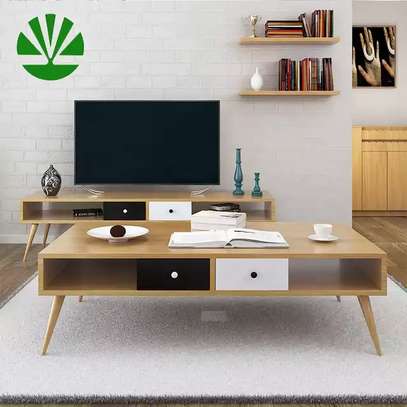 tv stand and coffee table set image 1