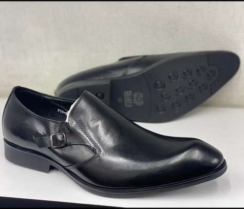 SOS Black Oxford Official Premium Leather Bug on shoe image 1