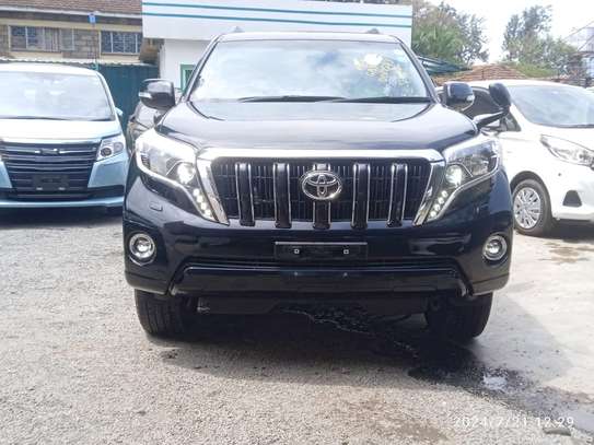 2017 Toyota Prado Petrol 7 Seater Black Color KDR Reg image 3