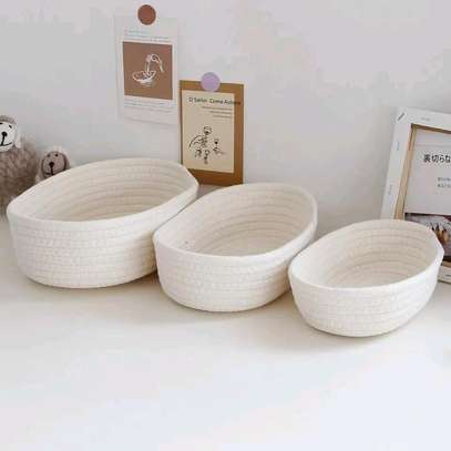 Woven Nordic Cotton Rope Storage image 7