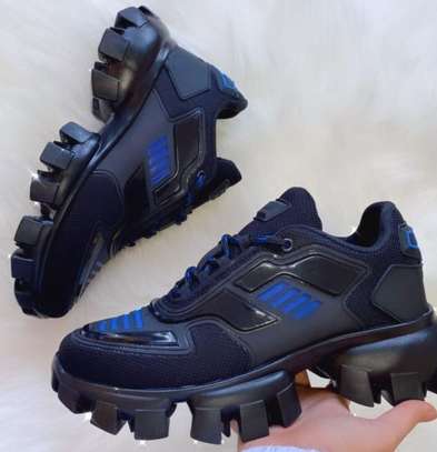 Prada cloudbust black and new arrivals blue