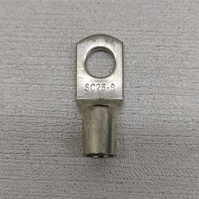 4pcs SC 25-8 10mm2 8mm Bolt Hole Crimp Cable Lugs. image 1