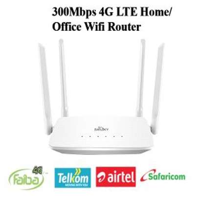 Sailsky 300mbps universal 4G simcard LTE wifi Router image 1