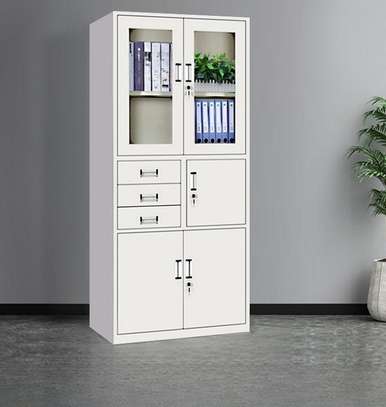Modern Steel Office Storage Cabinet –Adjustable Drawers image 6