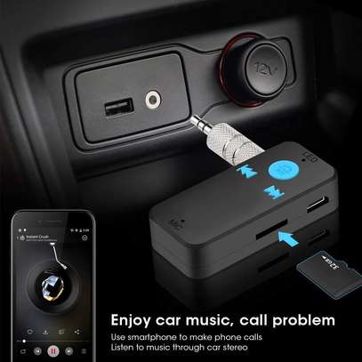 X6 Car Bluetooth Receiver with SD Cars Slot image 2
