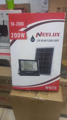 Neelux 200watts Solar Flood Light. image 1