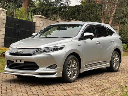 TOYOTA HARRIER HYBRID 2015 WITH SUNROOF image 3
