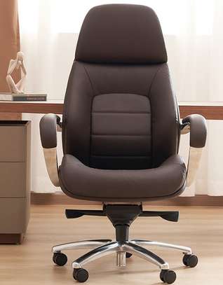 Office Chair; Modern Leather Office  Chair image 4