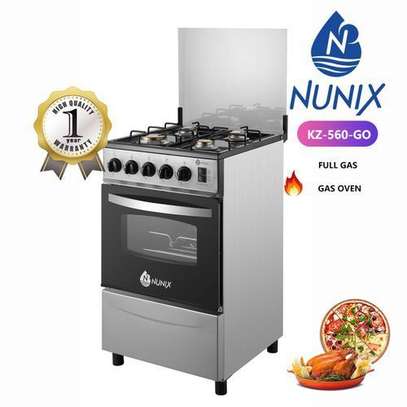 Hisense 60CM Free Stand Cooker – All Gas And Gas Oven image 1