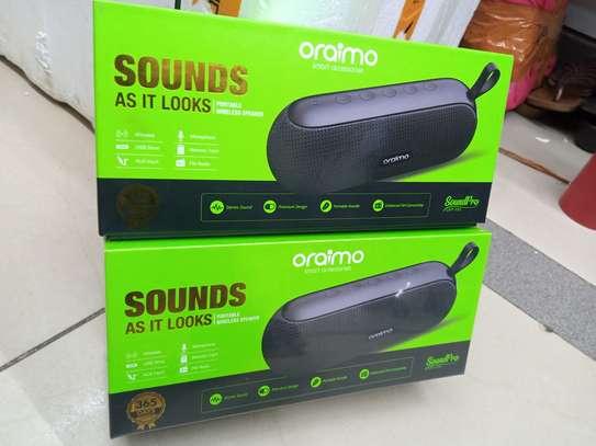 Oraimo Quality Bass Wireless Bluetooth Speaker image 1