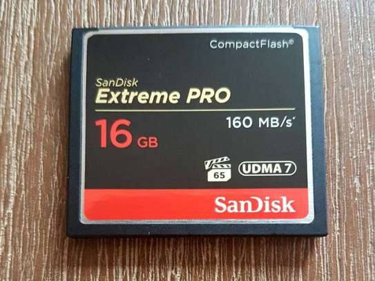 SanDisk 16GB CompactFlash Memory Card Extreme Pro 600x UDMA image 2