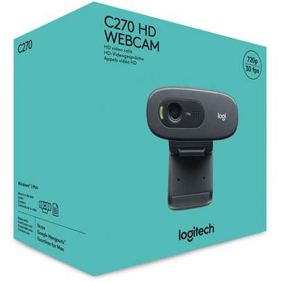 Logitech C270 HD Webcam, image 1
