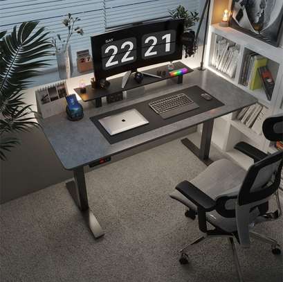 Office Desk : Electric Height Lift Smart Computer Desk image 15