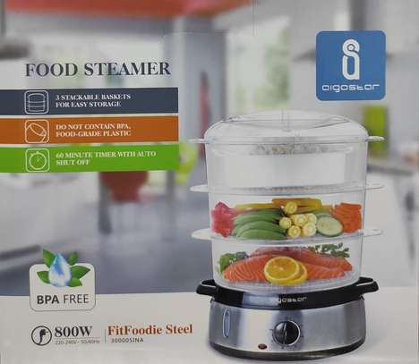 Aigostar 3 Tier Food Steamer image 1