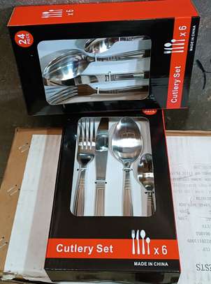 Cutlery set 24pcs image 1