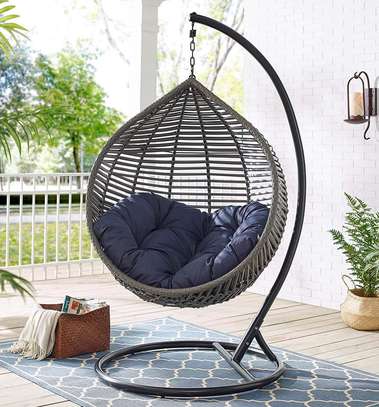 Rattan Chair :  Handwoven Hanging Rattan Chair image 10