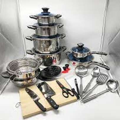 Marwa German Life 30pcs Stainless Cookware Set image 1