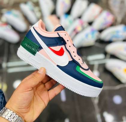 Nike air force one peach best sale