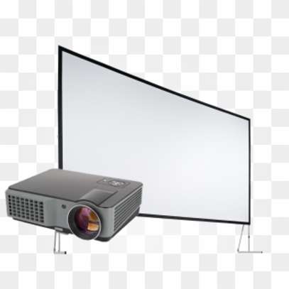 eps0n projector eb-x18 and projectoction screen image 1