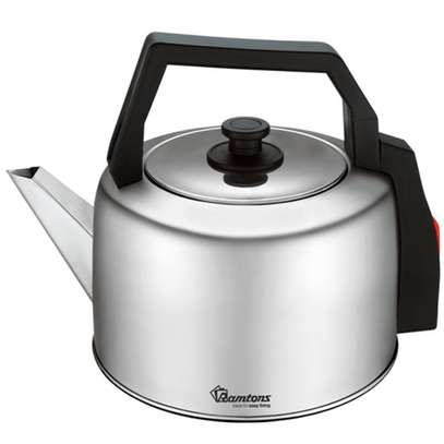 RAMTONS TRADITIONAL ELECTRIC KETTLE 5 LITERS STAINLESS STEEL image 1