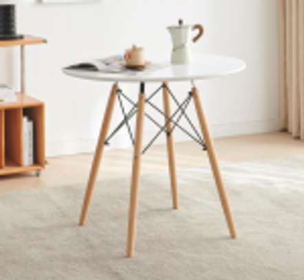 Dining Table:White Round Dining Table In Mogonga image 2