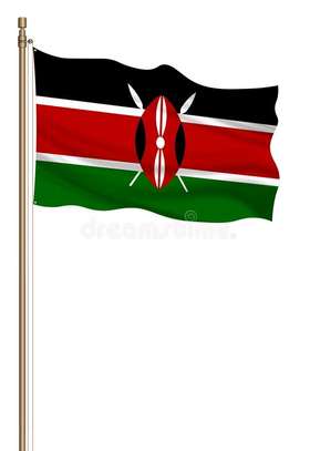 Kenya flag. image 2