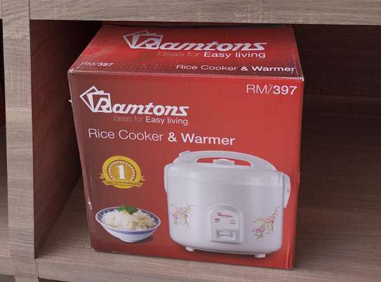 Ramtons RM/397 1.8Litres Rice Cooker+Steamer image 1