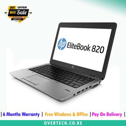 HP Elitebook 820 G3 Core i5 500GB HDD 8GB 12.5″ Laptop image 1