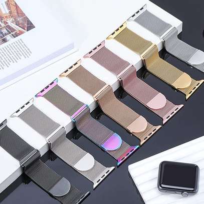 Metallic Magnetic Stainless Steel Bands for Apple Watch image 4