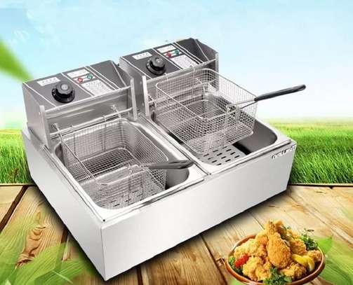 Affordable Double Deep Fryer image 1